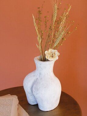 Handmade Clay Culo Pot